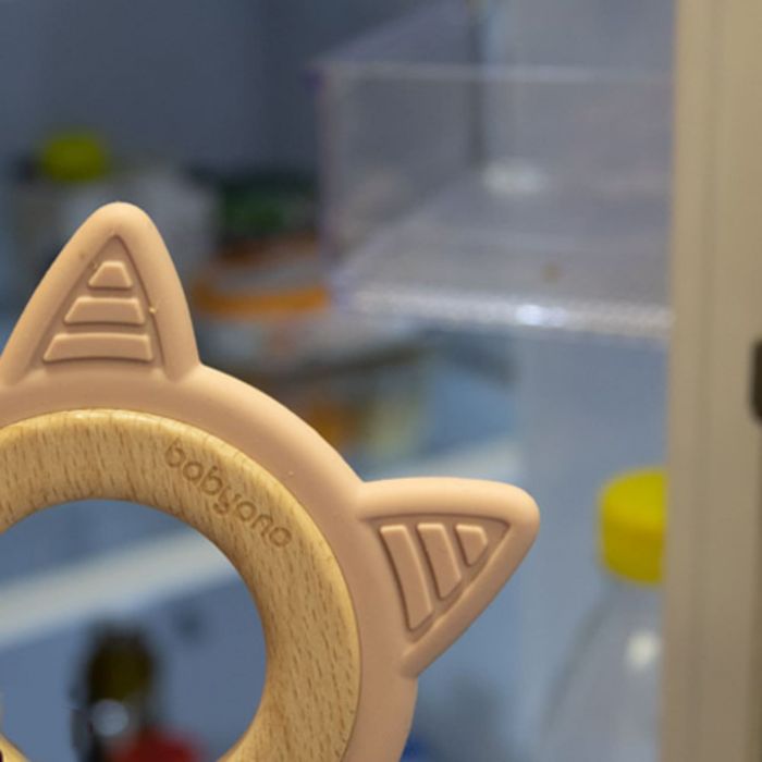 Прорезыватель для зубов деревянно-силиконовый BabyOno Прорезыватель для зубов деревянно-силиконовый BabyOno