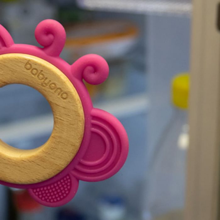 Прорезыватель для зубов деревянно-силиконовый BabyOno Прорезыватель для зубов деревянно-силиконовый BabyOno