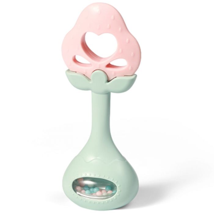 Прорезыватель для зубов развивающий с погремушкой BabyOno Прорезыватель для зубов развивающий с погремушкой BabyOno