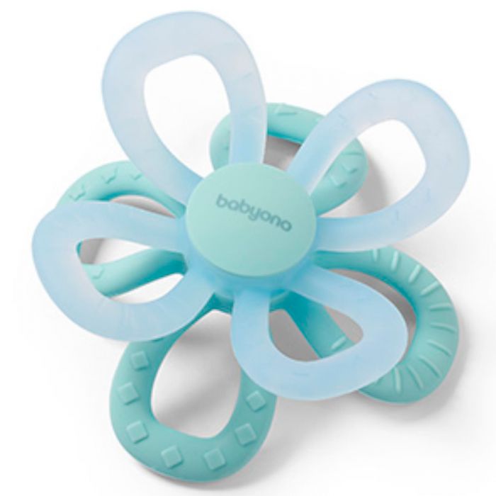 Прорезыватель для зубов силиконовый BabyOno Flower Прорезыватель для зубов силиконовый BabyOno Flower
