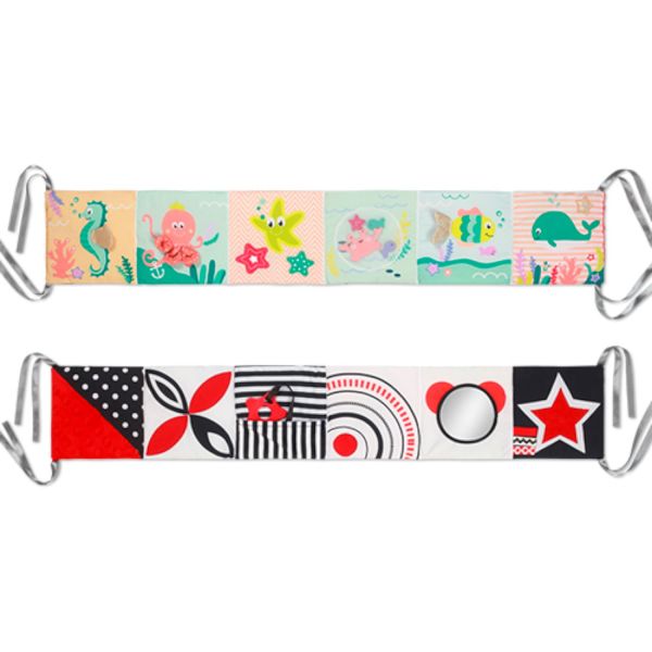 Розвиваюча м'яка сенсорна книжечка Морський світ BabyOno 1563