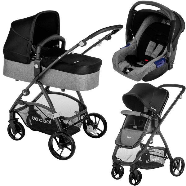 Универсальная коляска Be Cool Slide 3 Top Set 3 в 1 Универсальная коляска Be Cool Slide 3 Top Set 3 в 1
