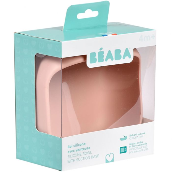 Силиконовая мисочка с подставкой-присоской Beaba