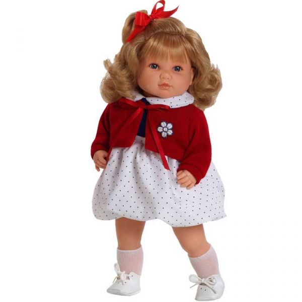 Кукла Munecas Berbesa 4412 Sandra Llorona озвученная 42 см