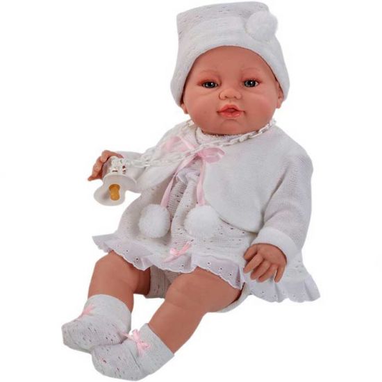 Кукла–пупс Munecas Berbesa 5102 новорожденный девочка 42 см