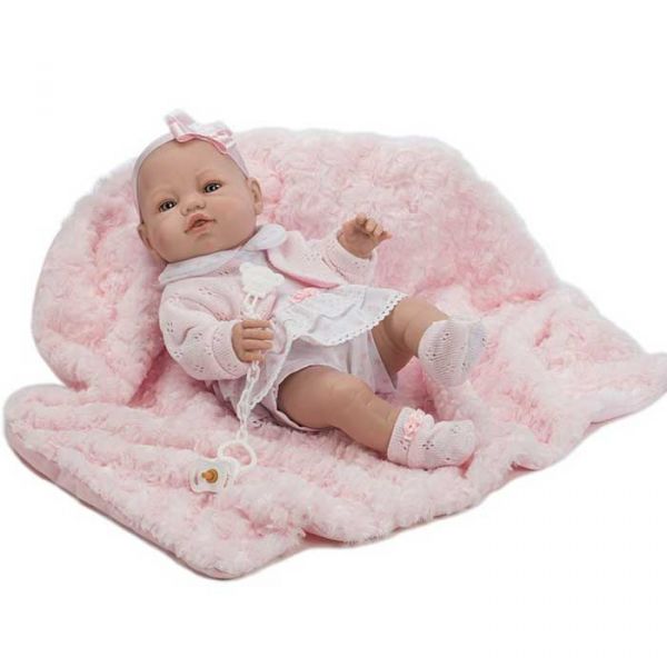 Кукла–пупс Munecas Berbesa 5113 новорожденный девочка 42 см