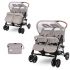 Прогулочная коляска для двойни Lorelli Twin