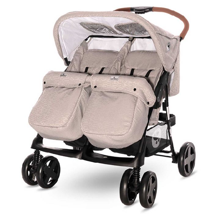 Прогулянкова коляска для двійні Lorelli Twin