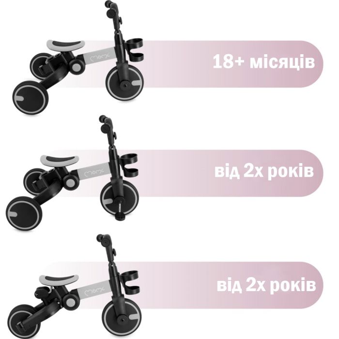 Детский беговел-велосипед 3в1 MoMi Filo