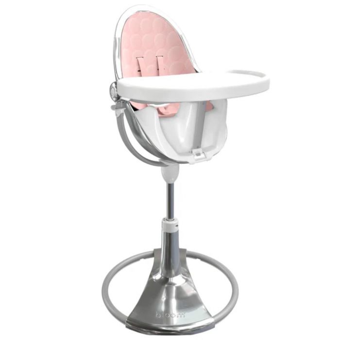 Стільчик для годування Bloom Fresco Chrome Special Edition Silver (з вкладишем)