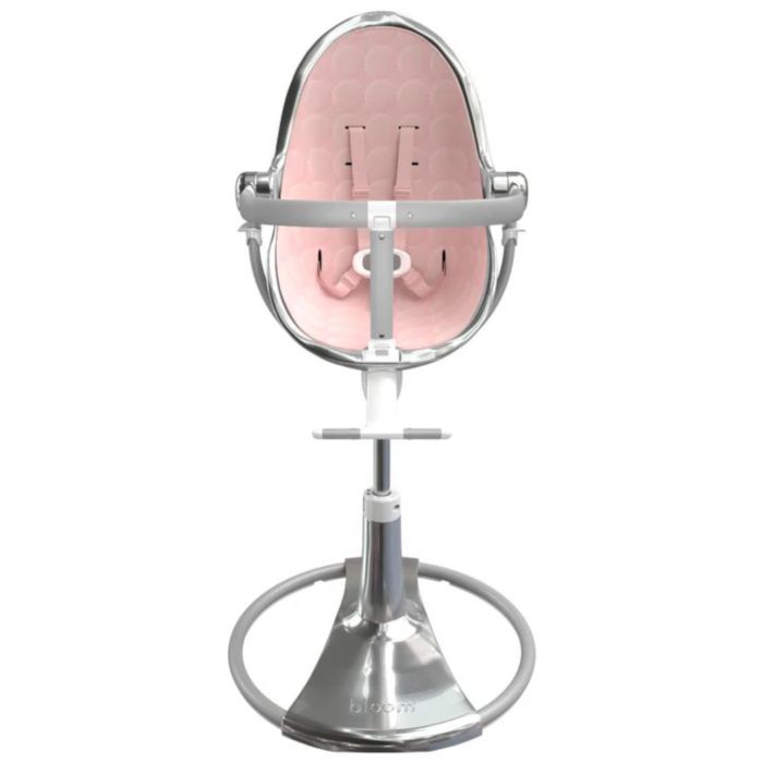 Стільчик для годування Bloom Fresco Chrome Special Edition Silver (з вкладишем)