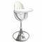 Стільчик для годування Bloom Fresco Chrome Special Edition Silver (з вкладишем)
