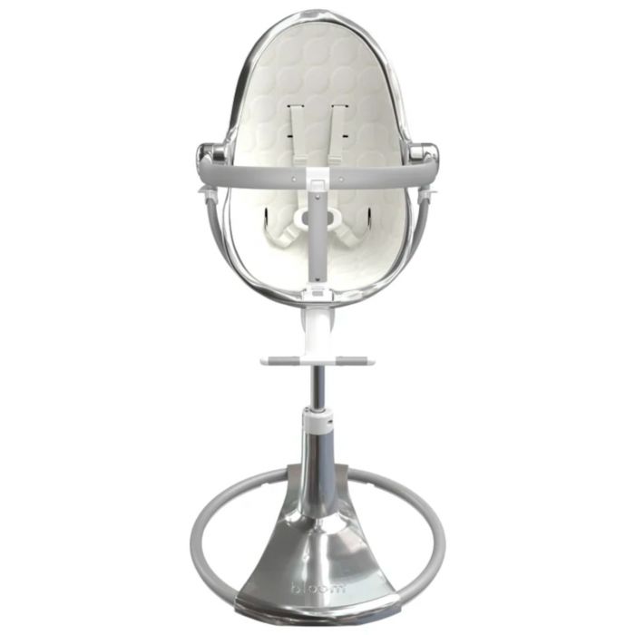 Стільчик для годування Bloom Fresco Chrome Special Edition Silver (з вкладишем)