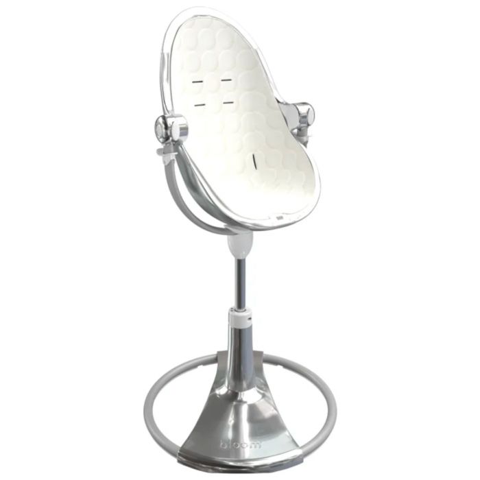 Стільчик для годування Bloom Fresco Chrome Special Edition Silver (з вкладишем)