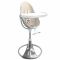 Стільчик для годування Bloom Fresco Chrome Special Edition Silver (з вкладишем)