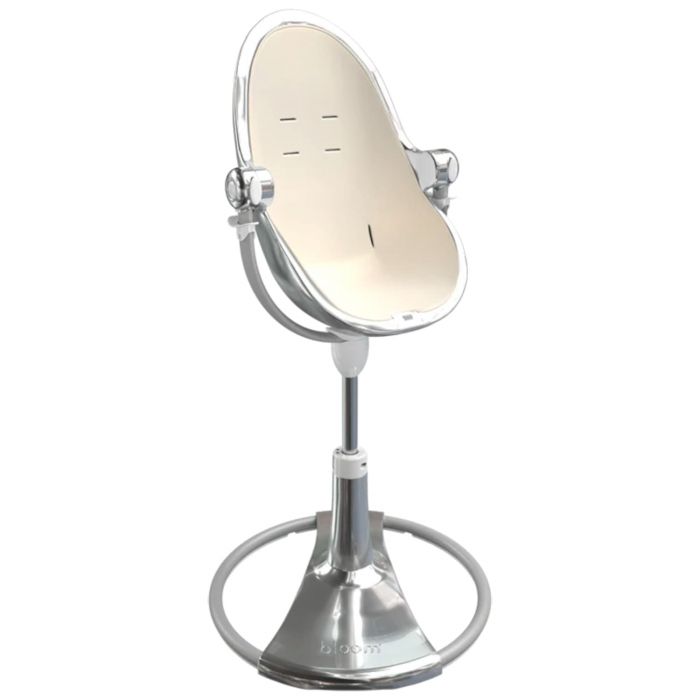 Стільчик для годування Bloom Fresco Chrome Special Edition Silver (з вкладишем)