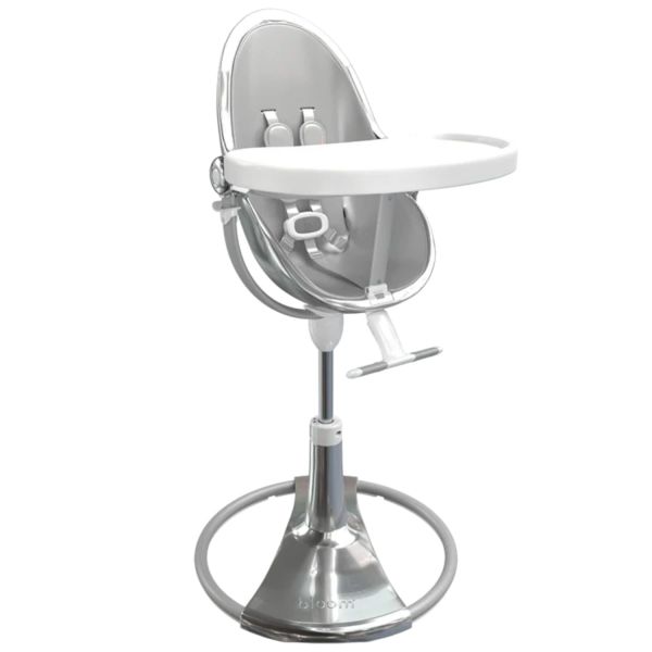 Стульчик для кормления Bloom Fresco Chrome Special Edition Silver (с вкладышем) Стульчик для кормления Bloom Fresco Chrome Special Edition Silver (с вкладышем)