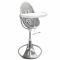 Стільчик для годування Bloom Fresco Chrome Special Edition Silver (з вкладишем)