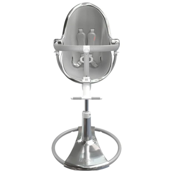 Стільчик для годування Bloom Fresco Chrome Special Edition Silver (з вкладишем)