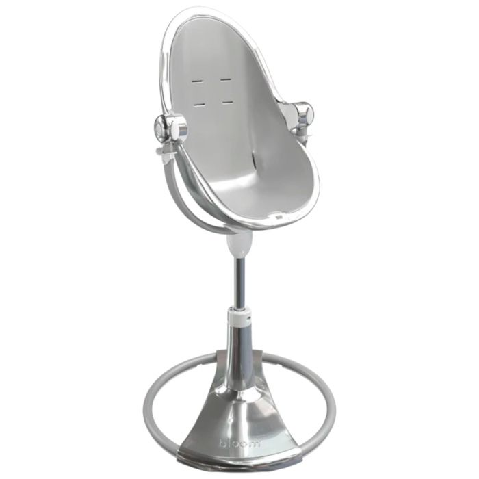 Стільчик для годування Bloom Fresco Chrome Special Edition Silver (з вкладишем)