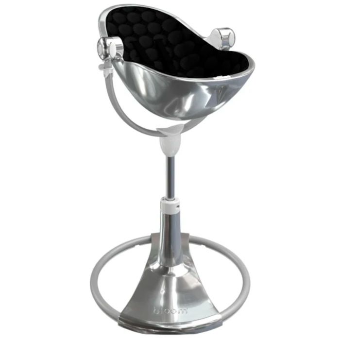 Стільчик для годування Bloom Fresco Chrome Special Edition Silver (з вкладишем)