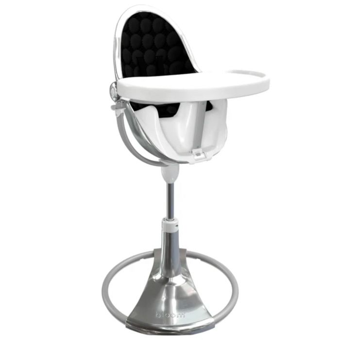 Стільчик для годування Bloom Fresco Chrome Special Edition Silver (з вкладишем)