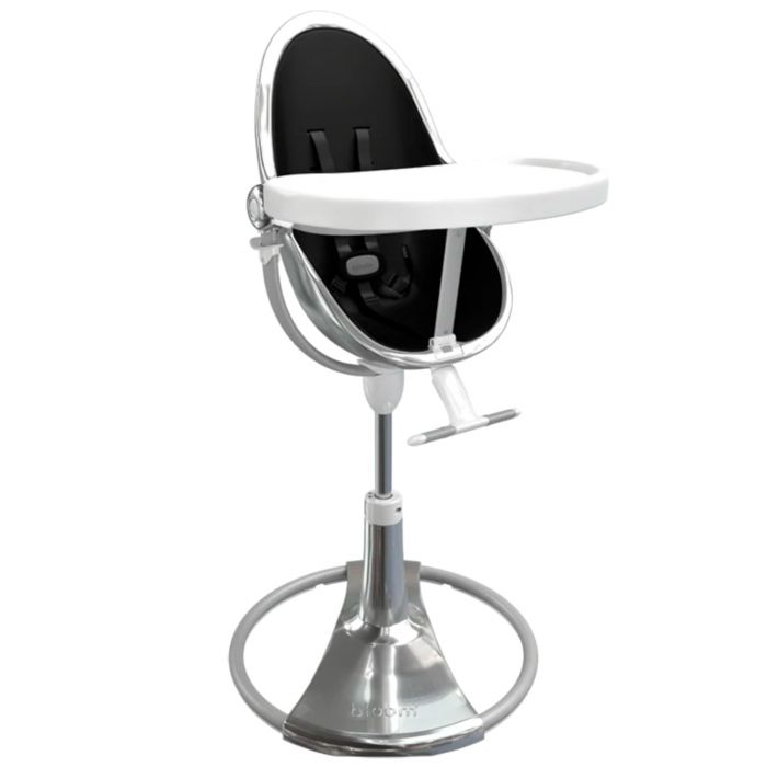 Стільчик для годування Bloom Fresco Chrome Special Edition Silver (з вкладишем)