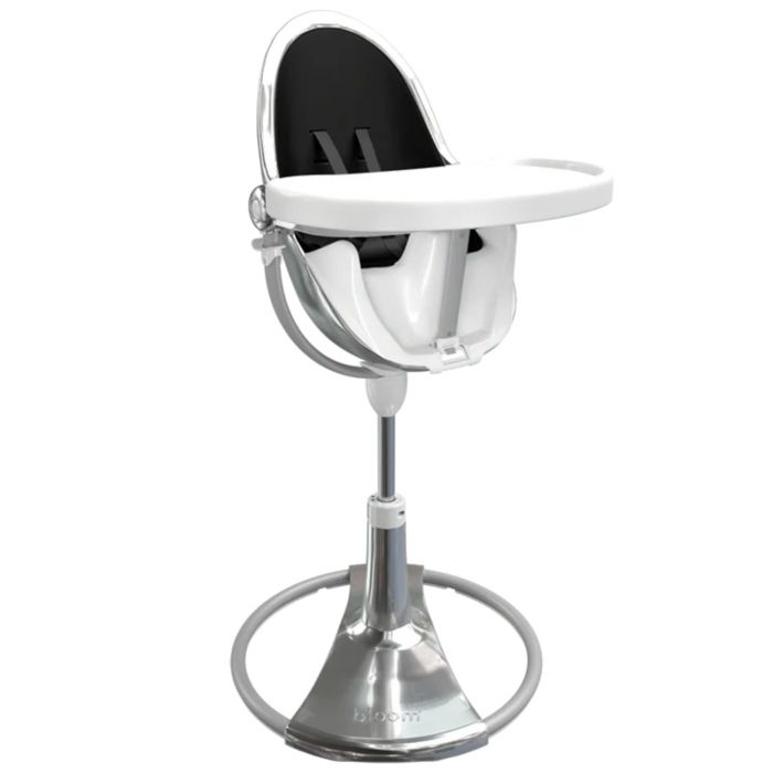 Стільчик для годування Bloom Fresco Chrome Special Edition Silver (з вкладишем)
