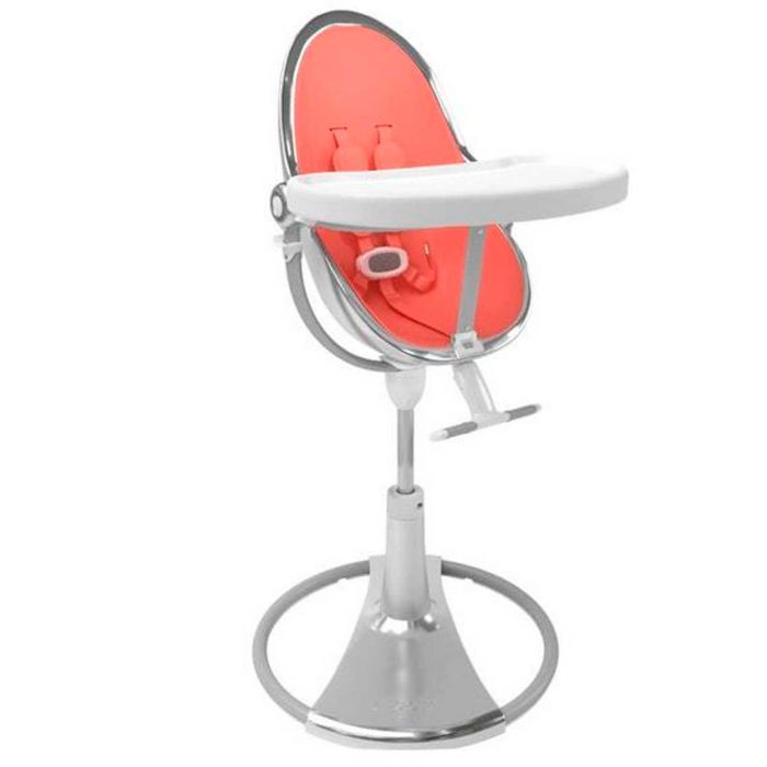 Стільчик для годування Bloom Fresco Chrome Special Edition Silver (з вкладишем)