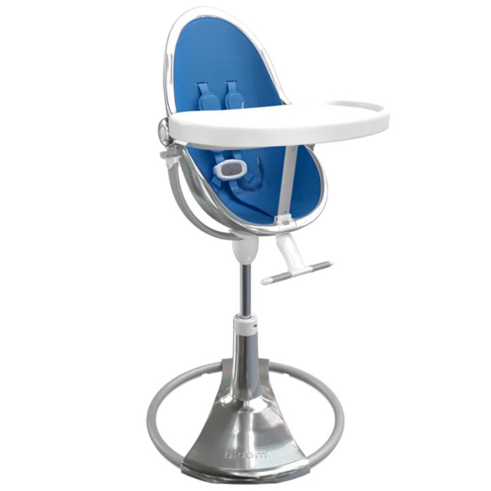 Стільчик для годування Bloom Fresco Chrome Special Edition Silver (з вкладишем)