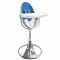 Стільчик для годування Bloom Fresco Chrome Special Edition Silver (з вкладишем)