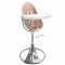 Стільчик для годування Bloom Fresco Chrome Special Edition Silver (з вкладишем)