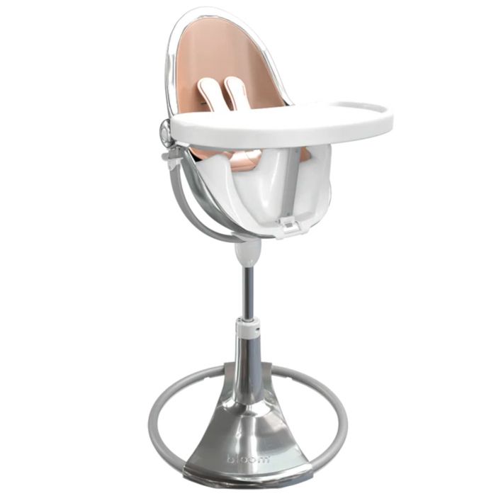 Стільчик для годування Bloom Fresco Chrome Special Edition Silver (з вкладишем)