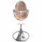 Стільчик для годування Bloom Fresco Chrome Special Edition Silver (з вкладишем)