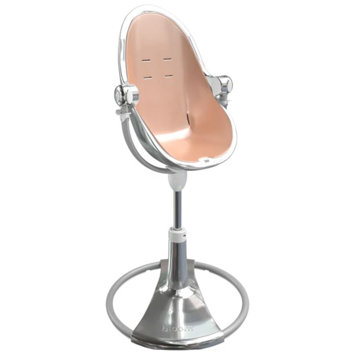 Стільчик для годування Bloom Fresco Chrome Special Edition Silver (з вкладишем)