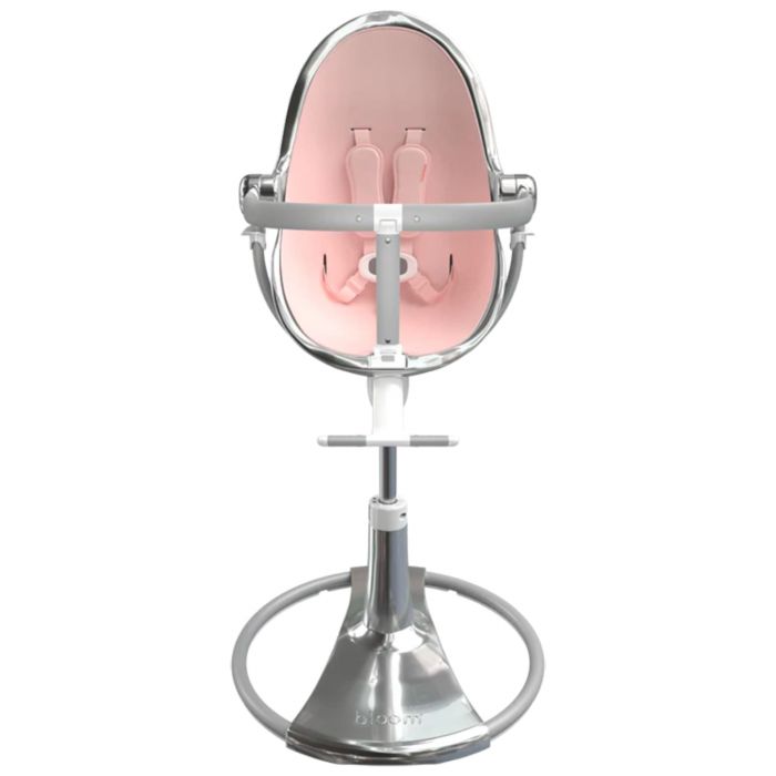 Стільчик для годування Bloom Fresco Chrome Special Edition Silver (з вкладишем)