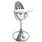 Стільчик для годування Bloom Fresco Chrome Special Edition Silver (з вкладишем)