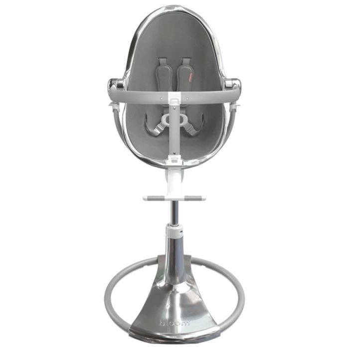 Стільчик для годування Bloom Fresco Chrome Special Edition Silver (з вкладишем)