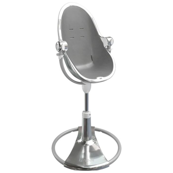 Стільчик для годування Bloom Fresco Chrome Special Edition Silver (з вкладишем)