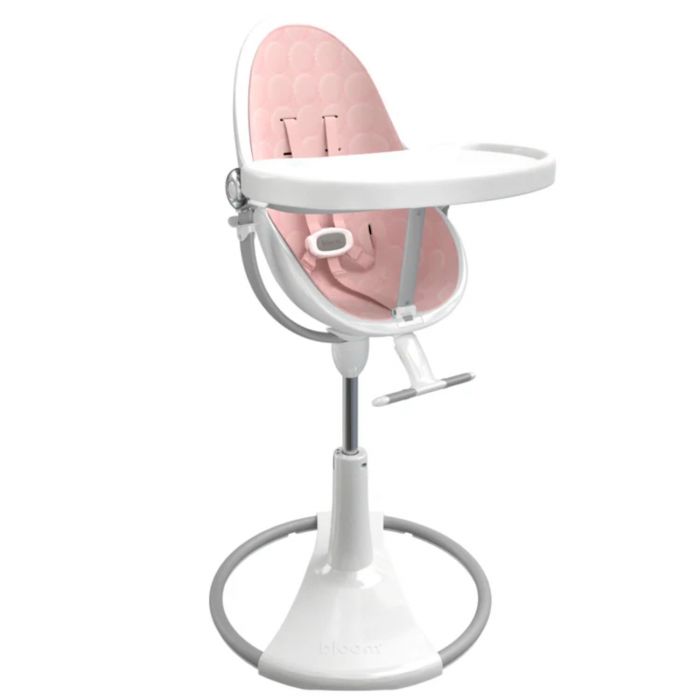 Стульчик для кормления Bloom Fresco Chrome White (с вкладышем)