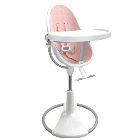 Стільчик для годування Bloom Fresco Chrome White (з вкладишем)