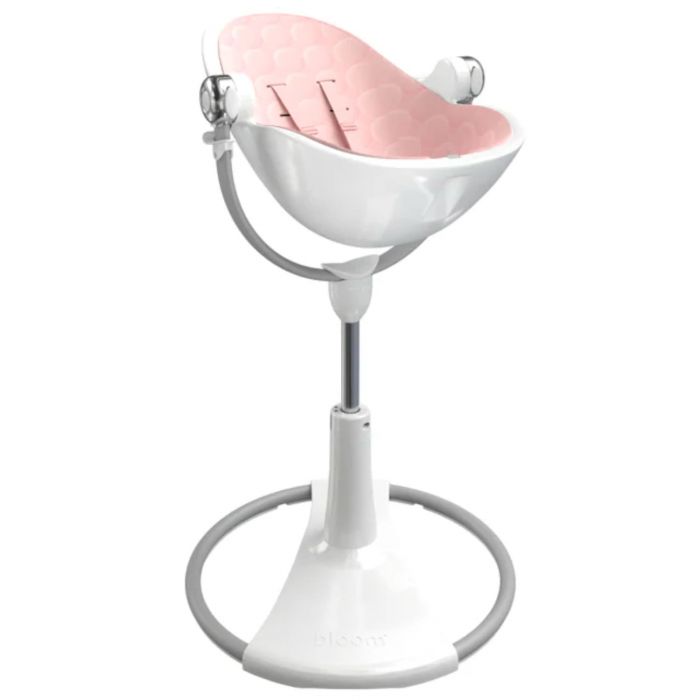 Стульчик для кормления Bloom Fresco Chrome White (с вкладышем)