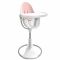 Стільчик для годування Bloom Fresco Chrome White (з вкладишем)