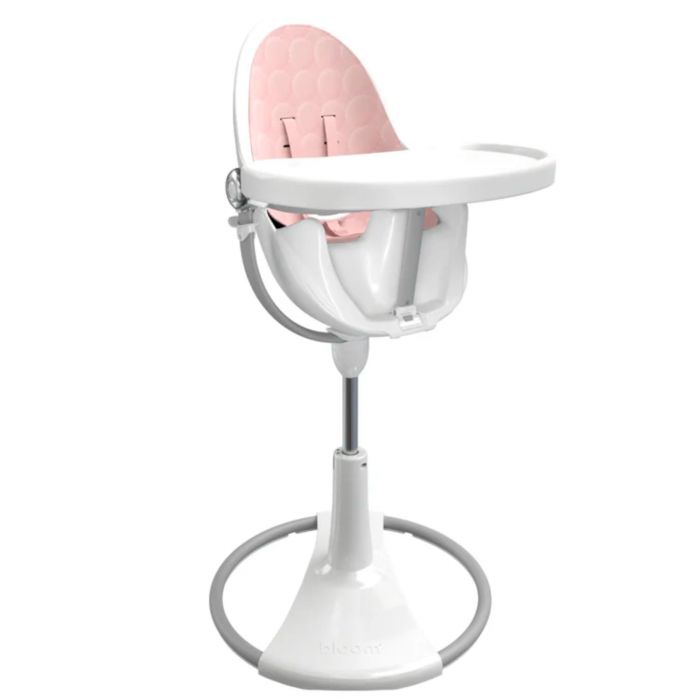 Стульчик для кормления Bloom Fresco Chrome White (с вкладышем)