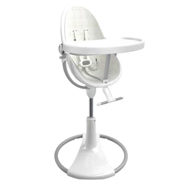 Стульчик для кормления Bloom Fresco Chrome White (с вкладышем)