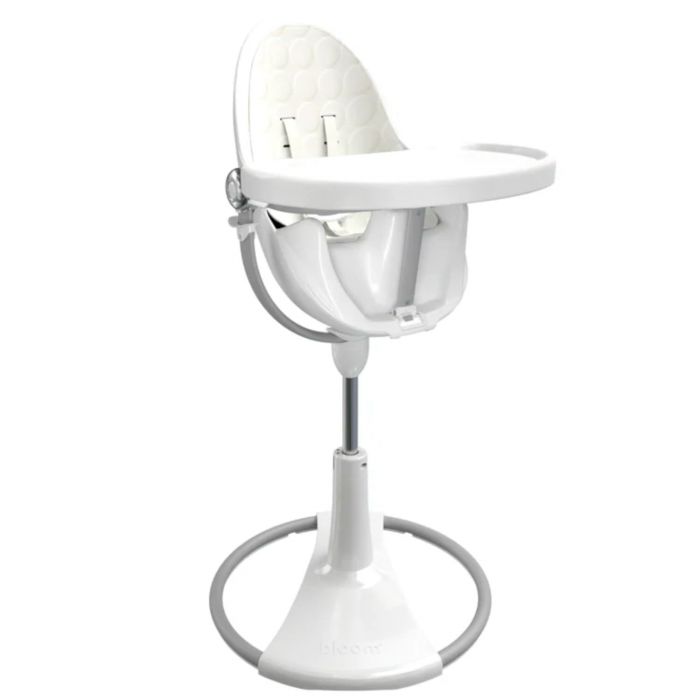 Стульчик для кормления Bloom Fresco Chrome White (с вкладышем)