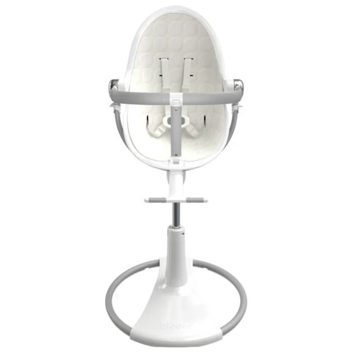 Стульчик для кормления Bloom Fresco Chrome White (с вкладышем)