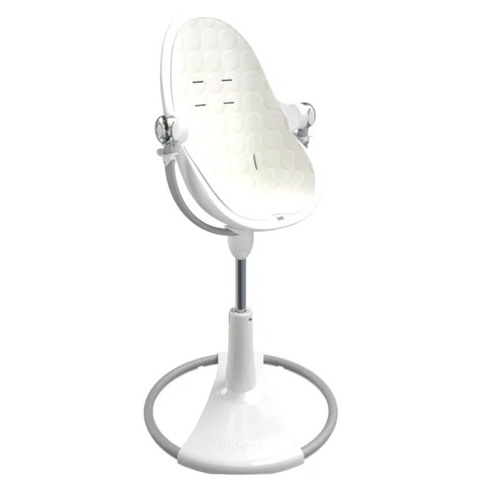 Стульчик для кормления Bloom Fresco Chrome White (с вкладышем)
