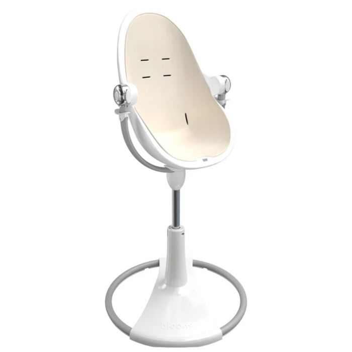 Стульчик для кормления Bloom Fresco Chrome White (с вкладышем)