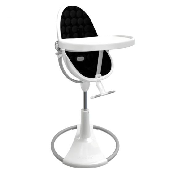 Стільчик для годування Bloom Fresco Chrome White (з вкладишем)